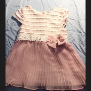 Pink baby girl dress